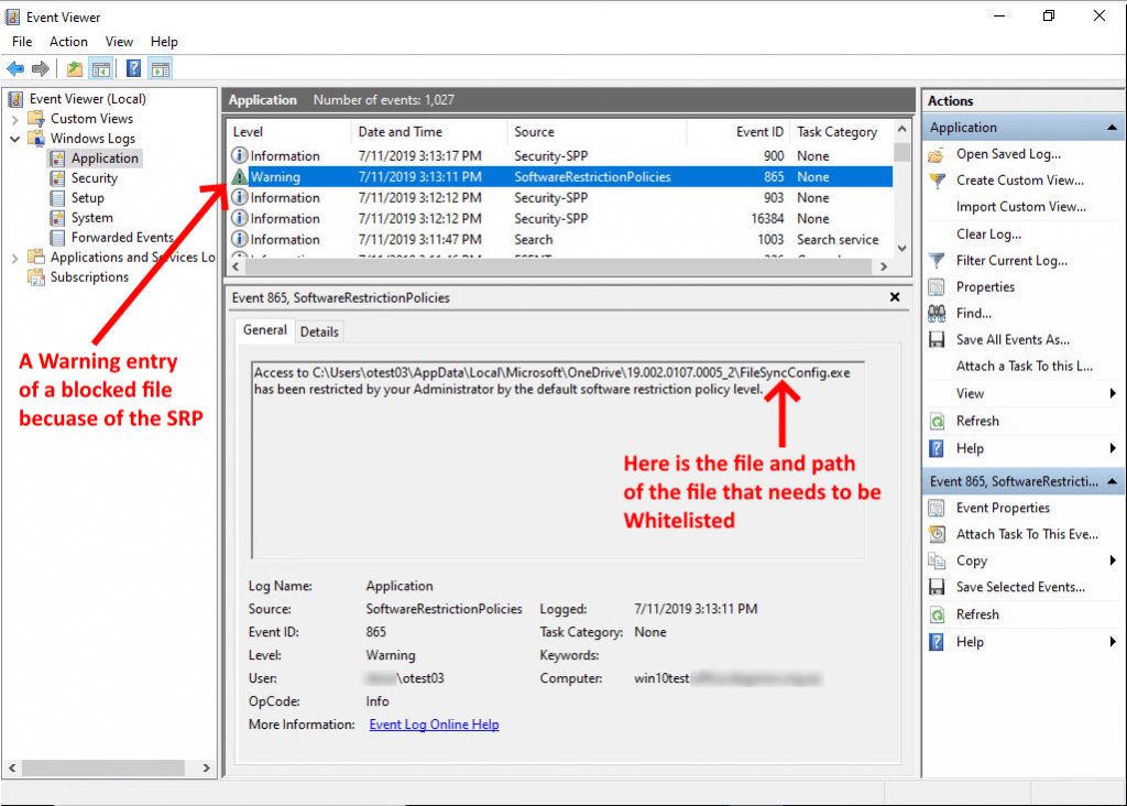 Win 2016 GPO Software Restriction Policy Setup Matrix 7
