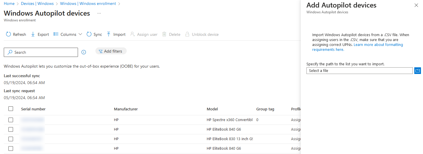 Intune - Generate Computer CSV File During OOBE for Import into Intune ...